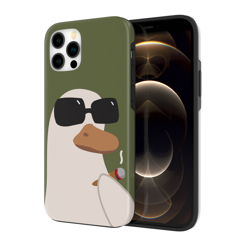Gangsta Duck - iPhone 12 Pro - CaseIsMyLife