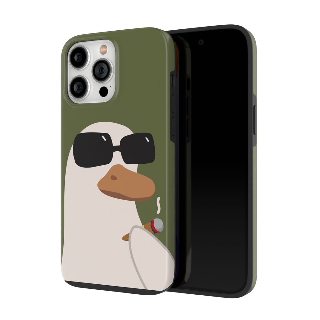Gangsta Duck - iPhone 14 Pro Max - CaseIsMyLife
