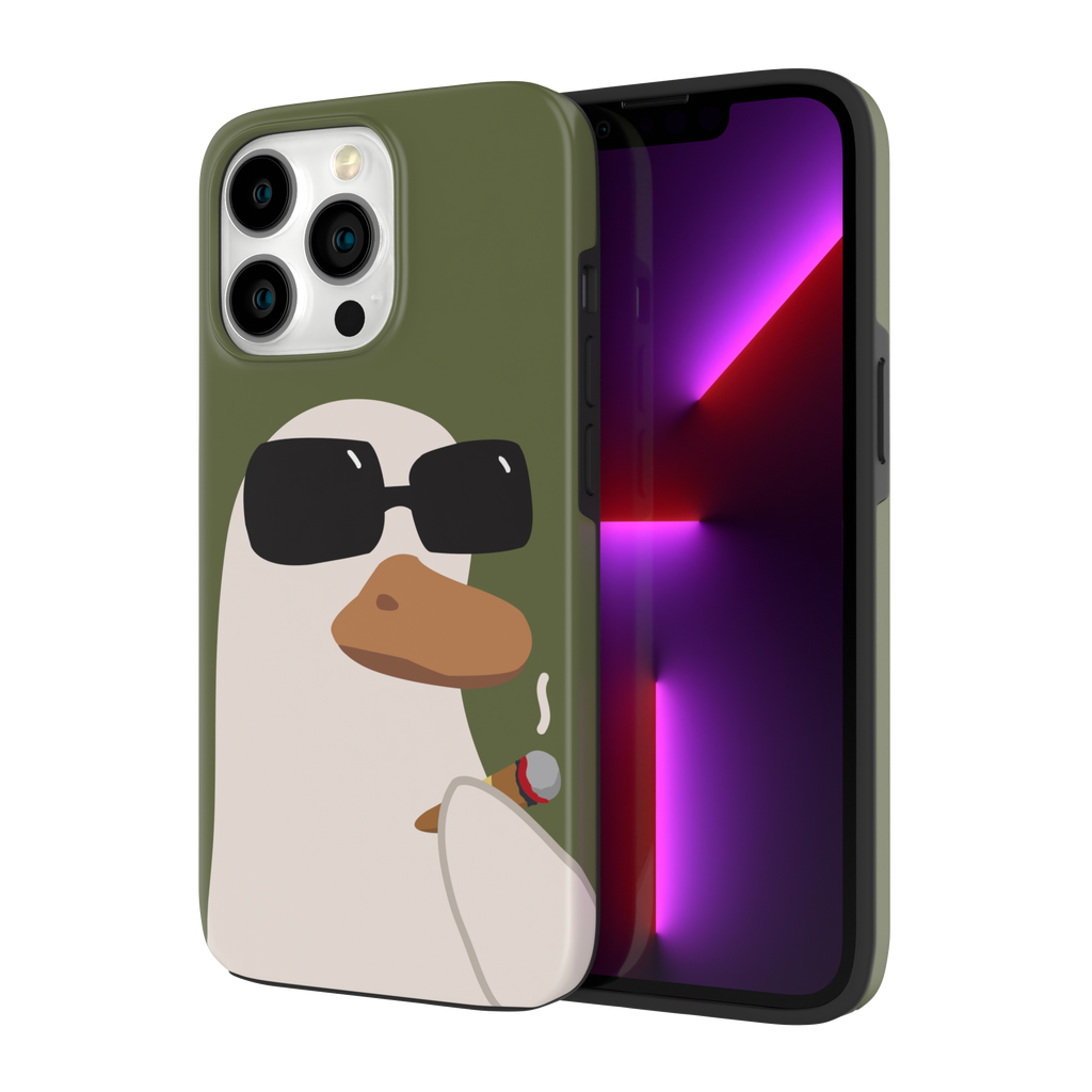 Gangsta Duck - iPhone 13 Pro - CaseIsMyLife