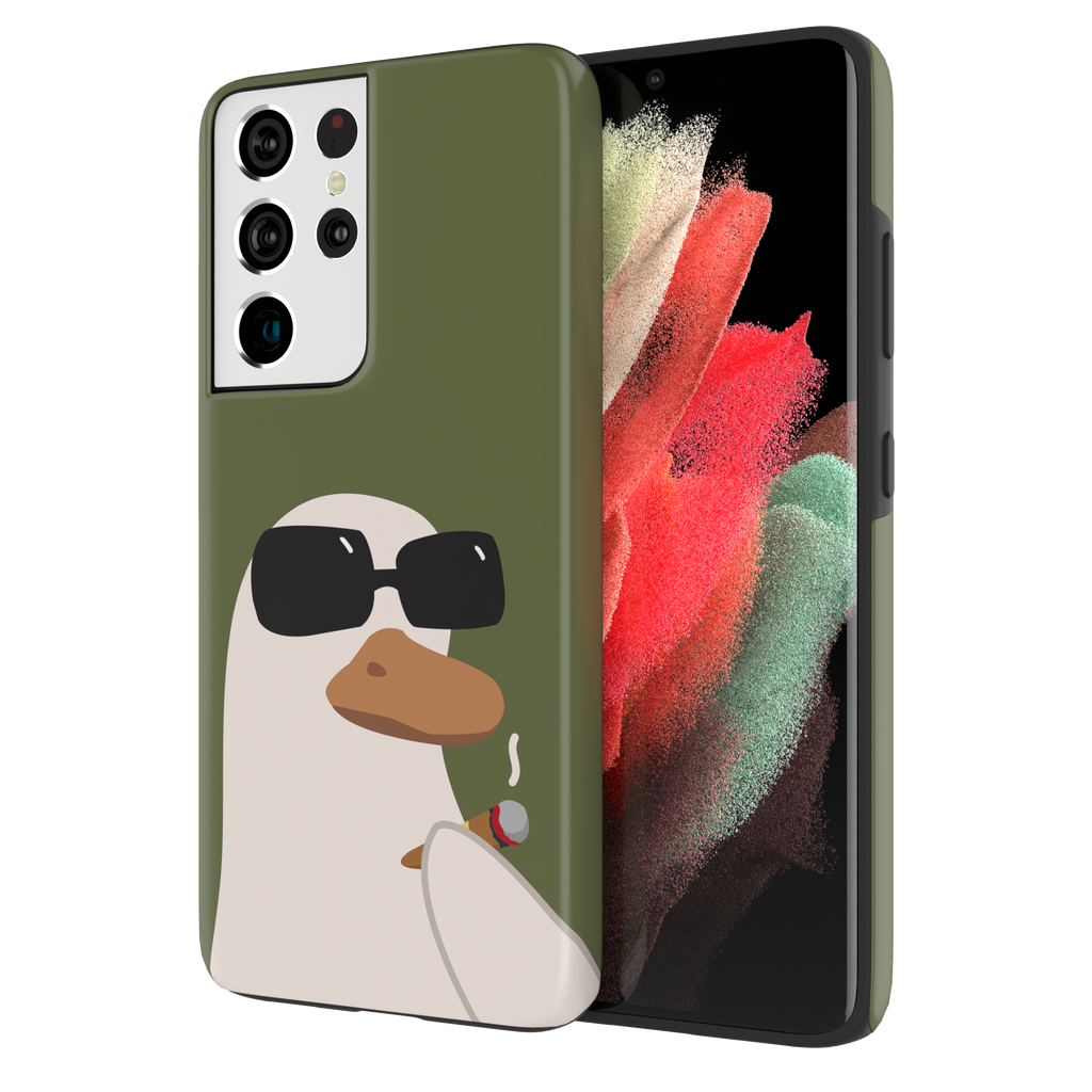 Gangsta Duck - Galaxy S21 Ultra - CaseIsMyLife