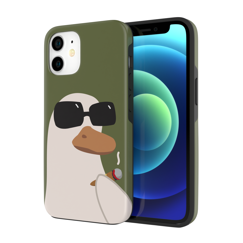 Gangsta Duck - iPhone 12 Mini - CaseIsMyLife