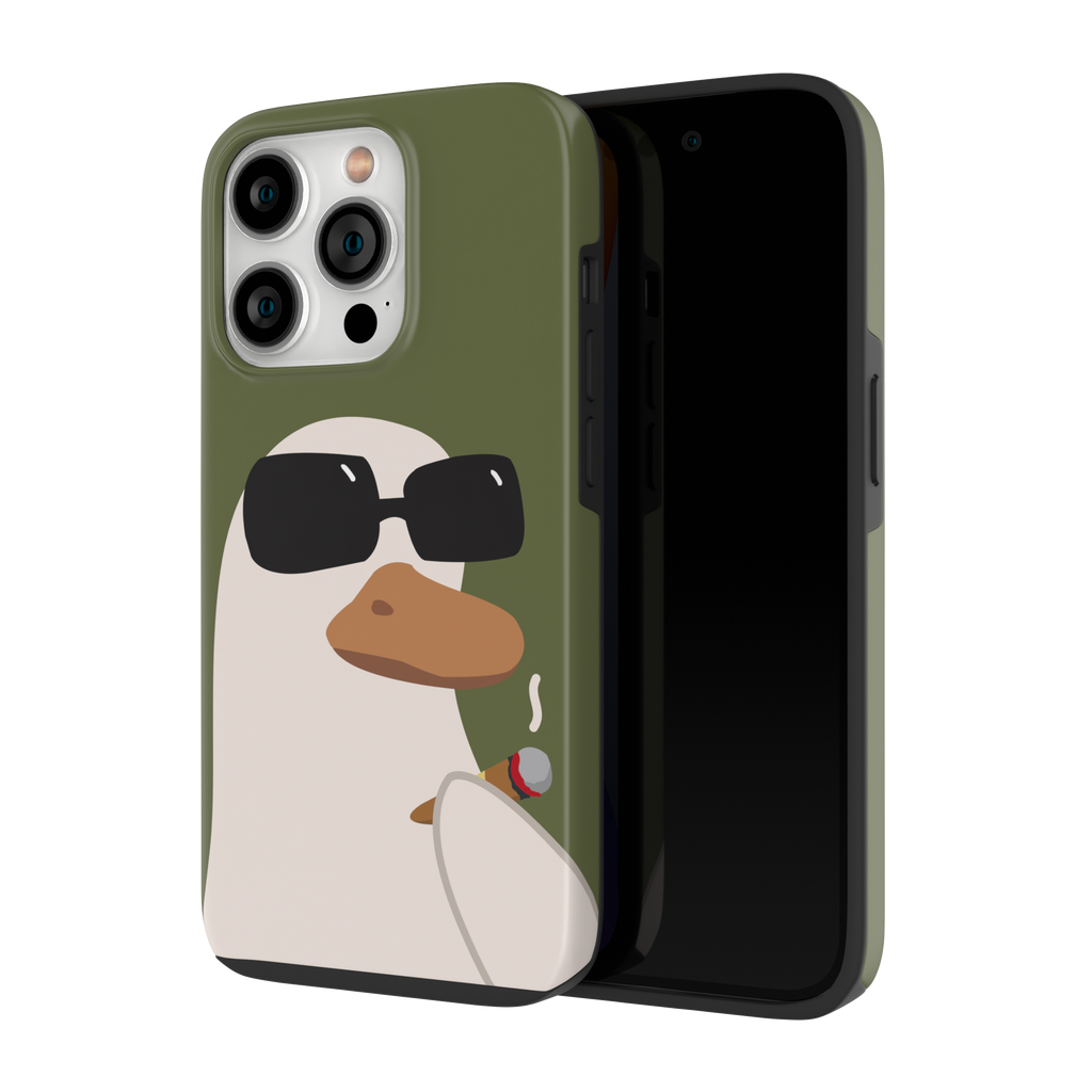 Gangsta Duck - iPhone 14 Pro - CaseIsMyLife