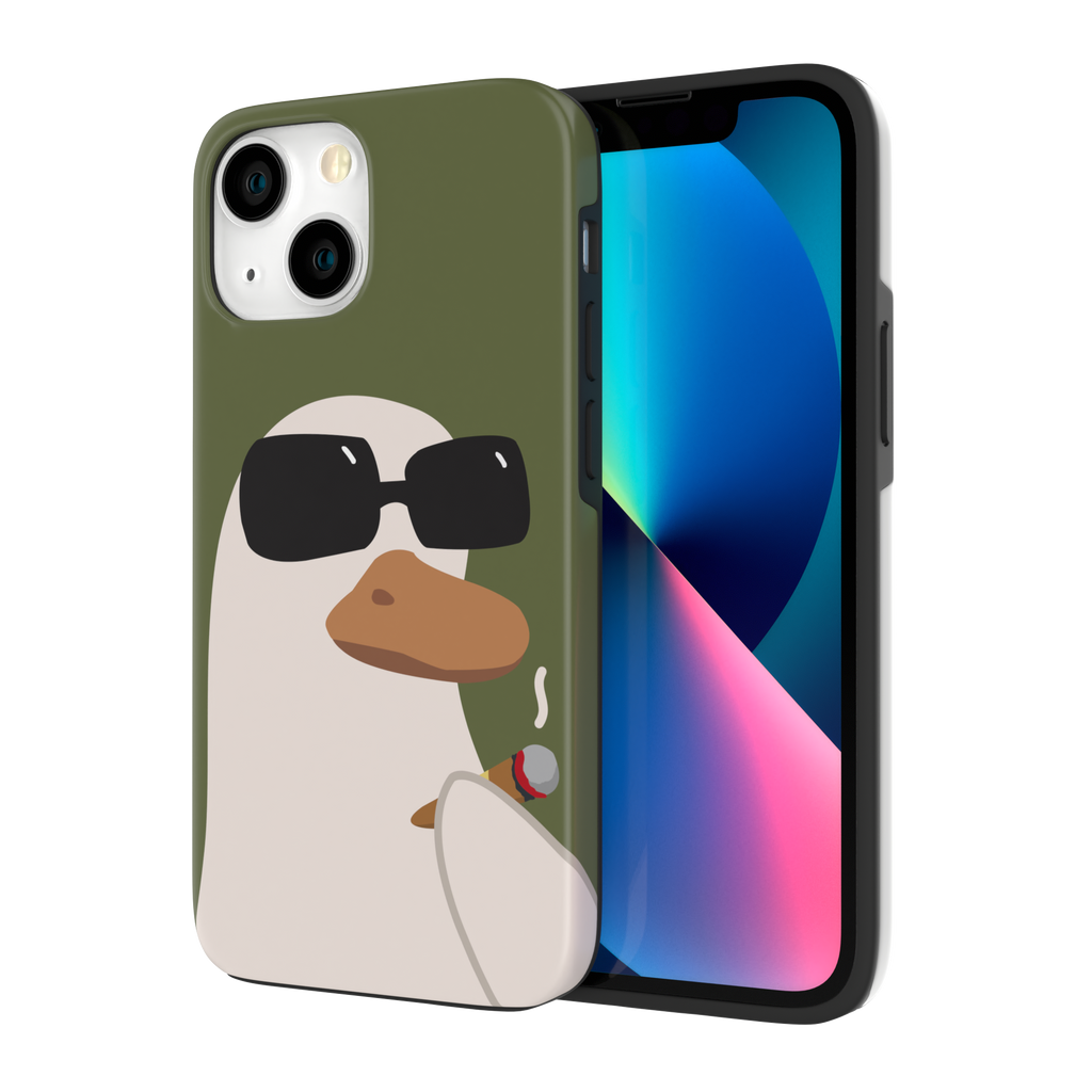 Gangsta Duck - iPhone 13 Mini - CaseIsMyLife