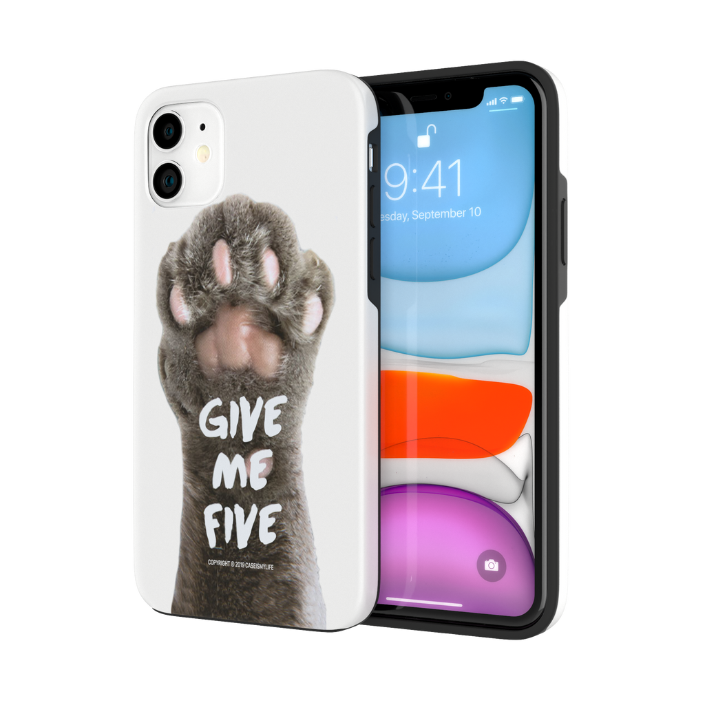 Stay Paw-sitive - iPhone 11 - CaseIsMyLife