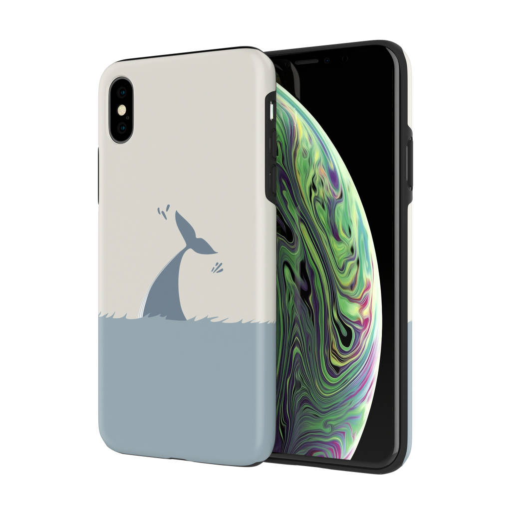Whale Tail - iPhone X - CaseIsMyLife