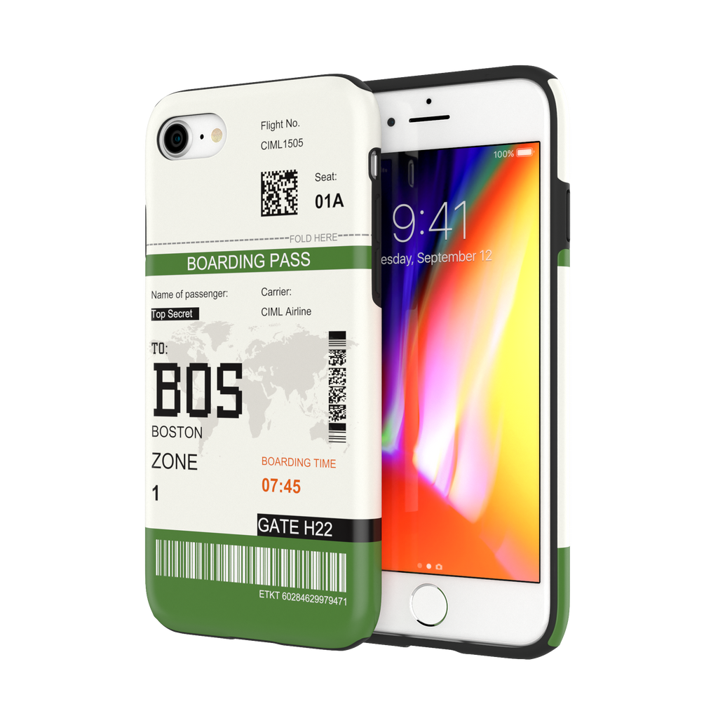 Boston-BOS - iPhone SE 2020 - CaseIsMyLife