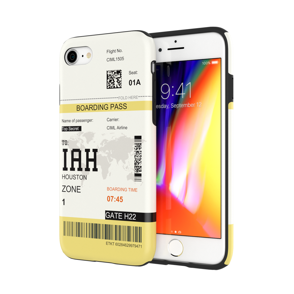 Houston-IAH - iPhone 8 - CaseIsMyLife
