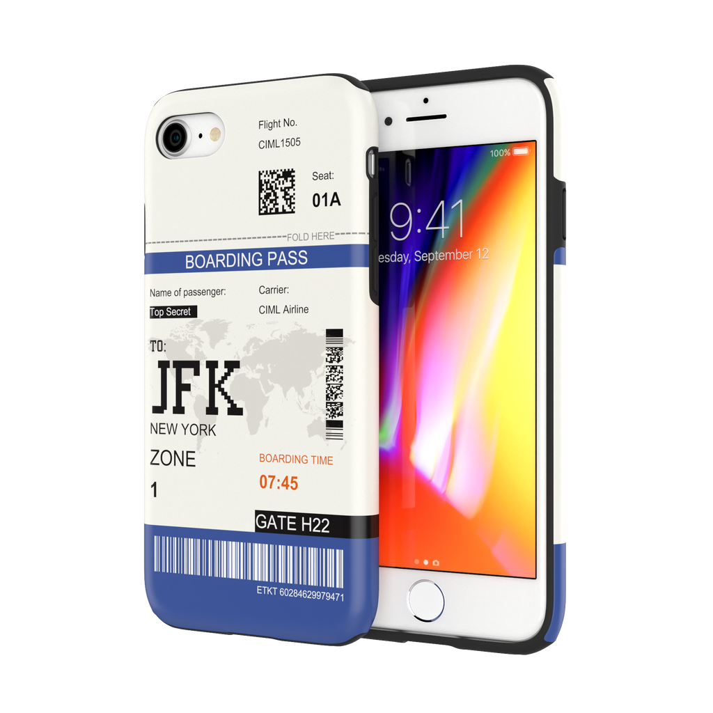 New York-JFK - iPhone SE 2020 - CaseIsMyLife