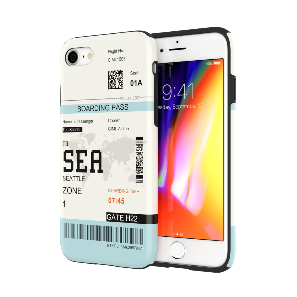 Seattle-SEA - iPhone SE 2020 - CaseIsMyLife