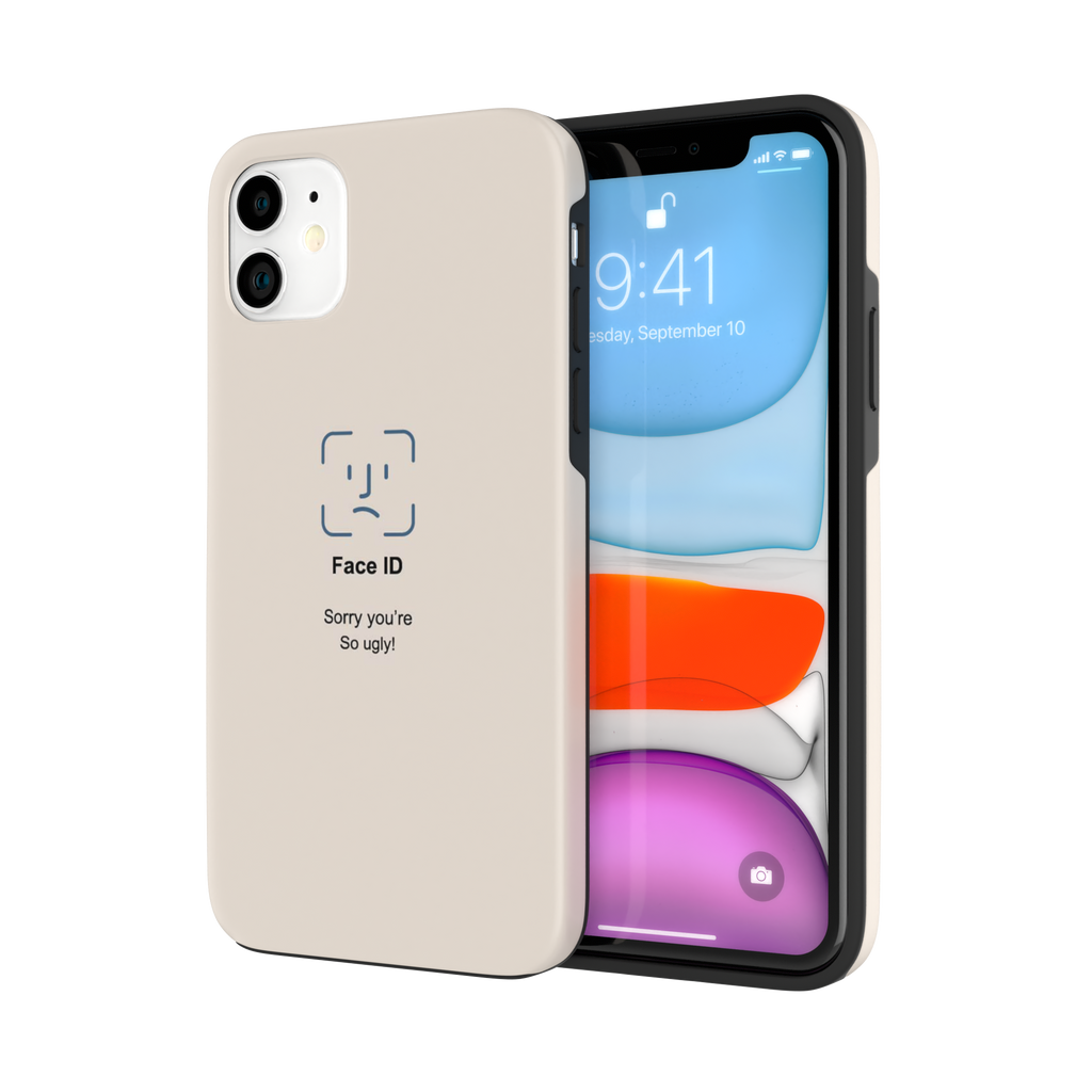 Ugly Face ID - iPhone 11 - CaseIsMyLife
